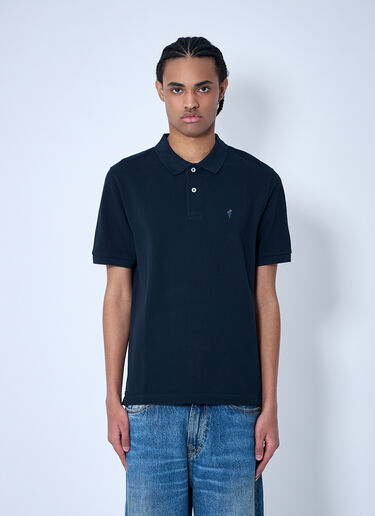 Noah 珠地棉 Polo 衫 藏蓝色 noa0160006