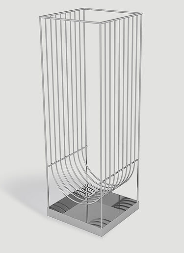 AYTM Curva Umbrella Stand Silver wps0644089