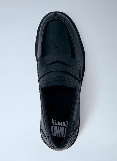 CAMPER Leather Brogue Loafers Black cmp0164008