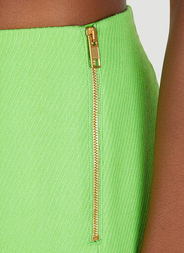 Gucci 압착 주름 팬츠 그린 guc0250045