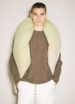 Moncler x Rick Owens ドーナッツ　ダウンジャケット グリーン mcs0355002