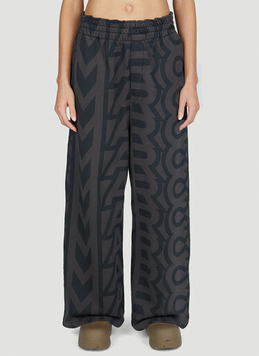 Marc Jacobs Monogram Oversized Track Pants Black mcj0251003