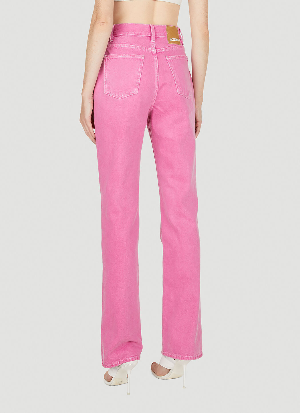 Weekday outlet pink jeans