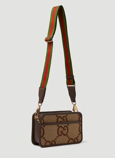 Gucci Jumbo GG Crossbody Bag Beige guc0150260