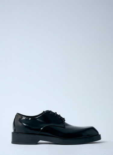 Jil Sander Leather Lace-up Shoes Black jil0159009