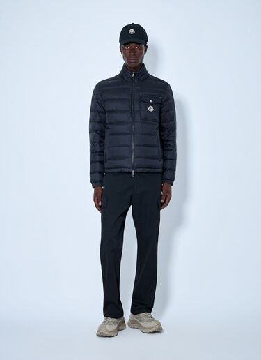 Moncler Verith Hooded Short Down Jacket Black mon0165010