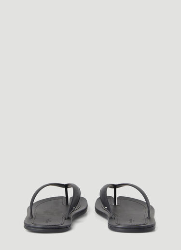 Maison Margiela Tabi Toe Flip Flop Sandals Black mla0248031