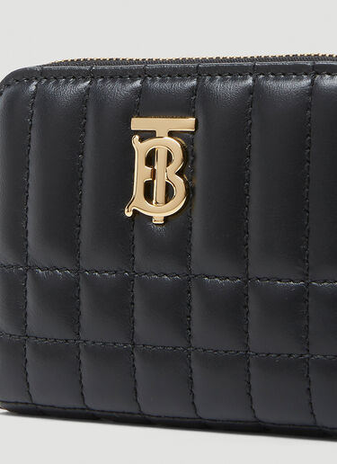 Lola Zip Wallet Burberry Lola Zip Wallet Black bur0253054