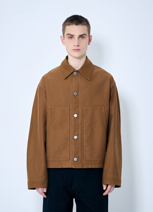 Moncler Cotton Twill Jacket Black mon0160004