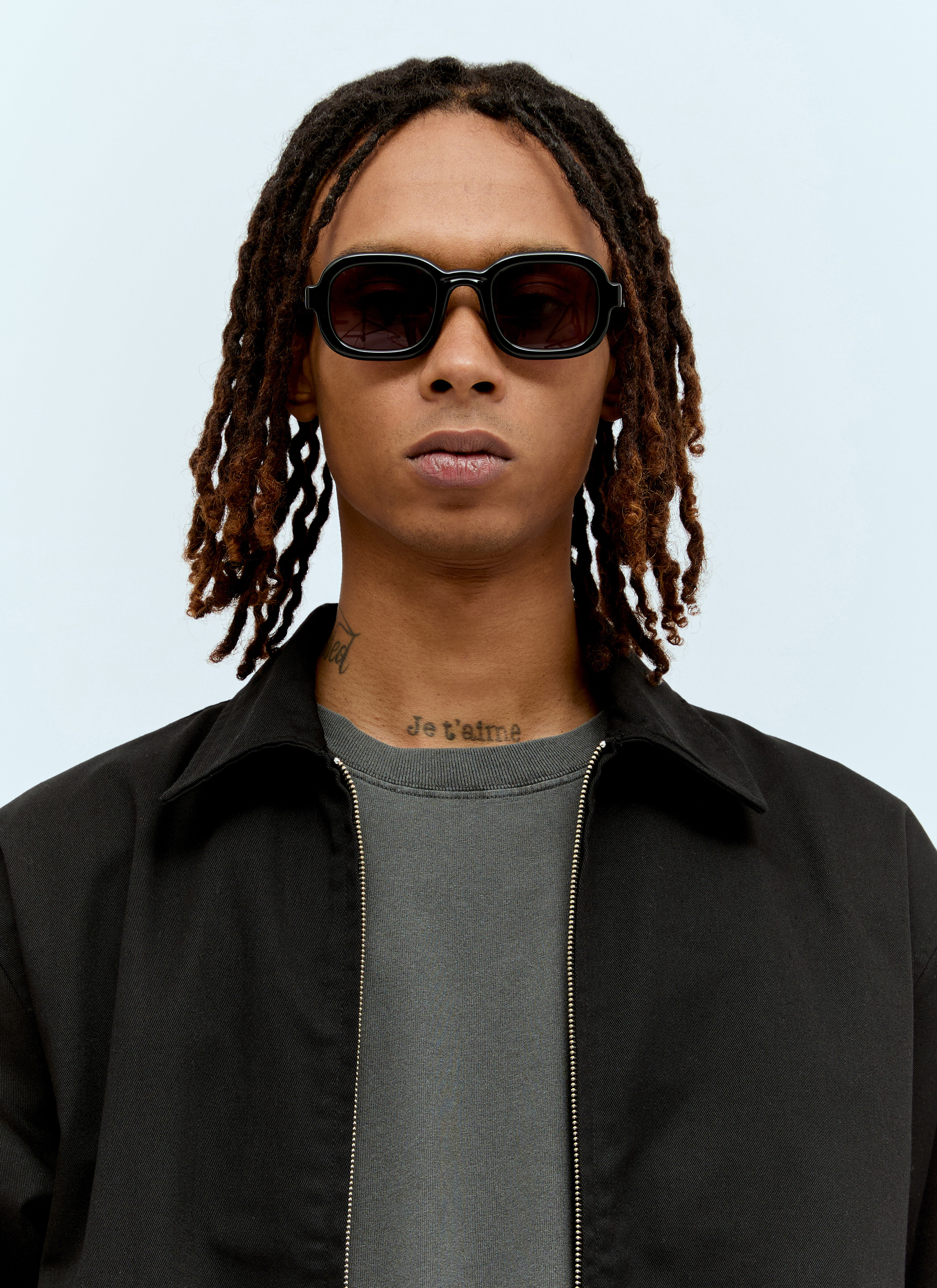 Brain Dead Men's' Newman Sunglasses in Black | LN-CC®