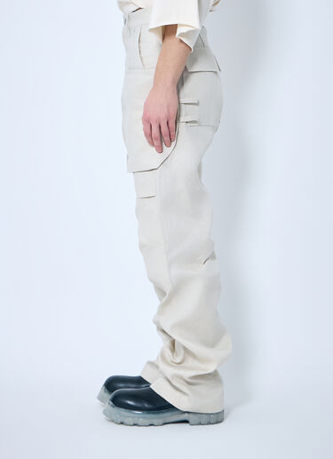 Rick Owens Stefan Cargo Pants Beige ric0159013
