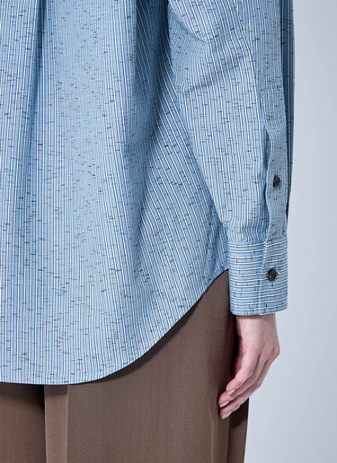 Bottega Veneta Striped Shirt Blue bov0260002