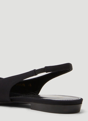 Saint Laurent Oversized Buckle Shoes Black sla0248021