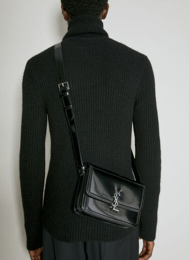 Saint Laurent Solferino Medium Crossbody Bag Black sla0154045