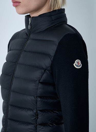 Moncler Wool-Blend Cardigan Black mon0261040