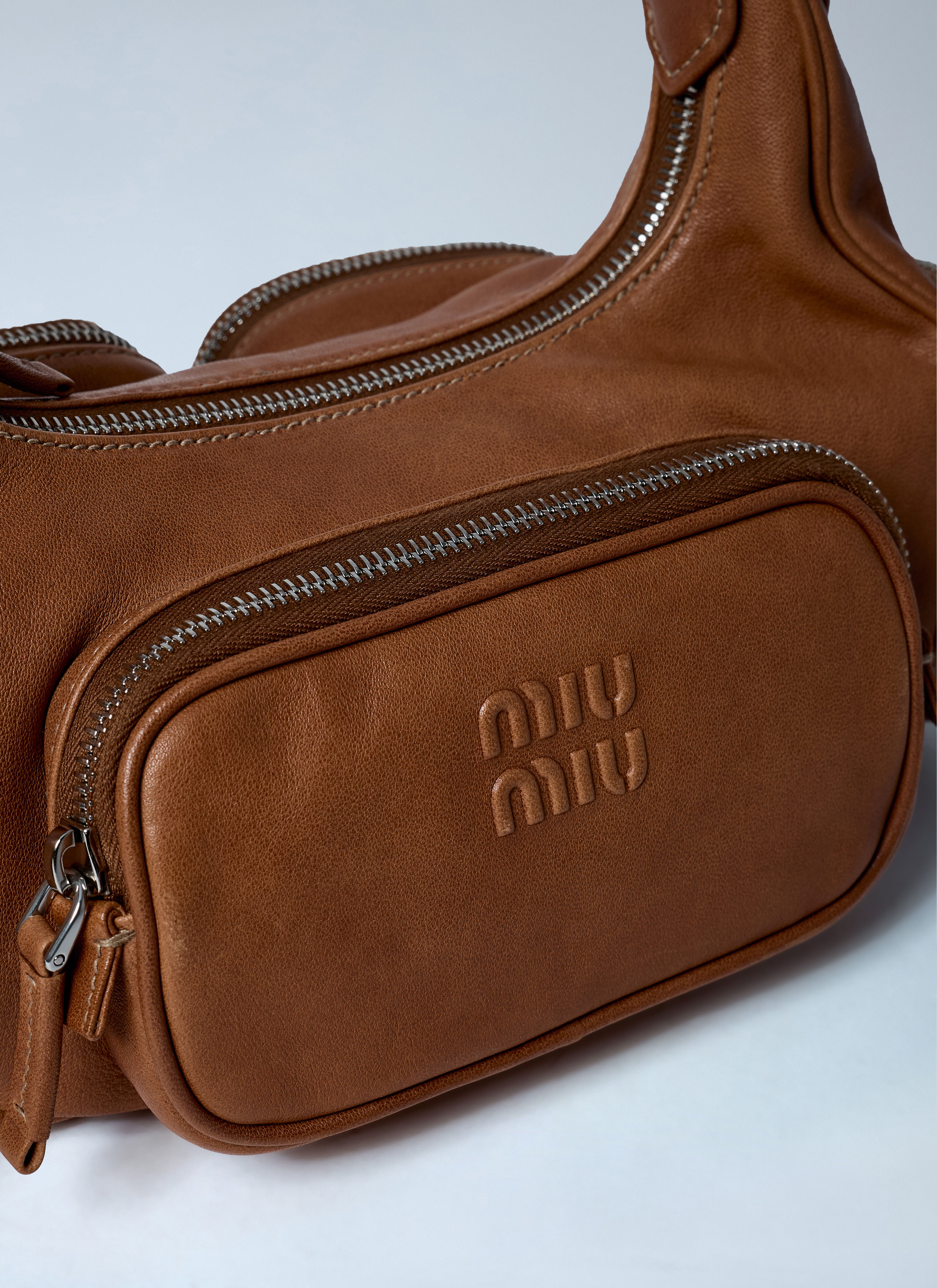 Miu Miu Women's' Pocket Handbag in Camel | LN-CC®