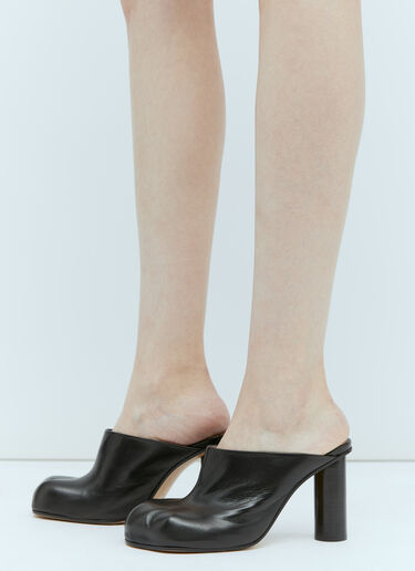 JW Anderson Paw Heeled Mules Black jwa0254012