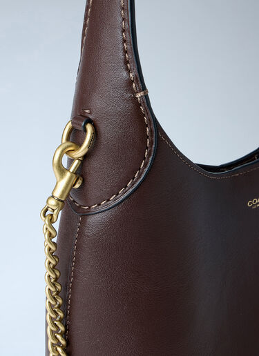 Coach Brooklyn Shoulder Bag 23 Brown coa0263009