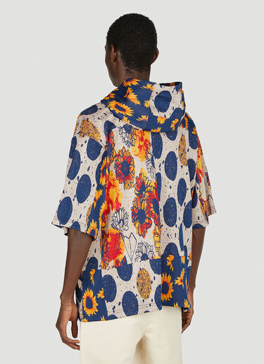 Engineered Garments 반소매 후드 스웨트셔츠 네이비 egg0152009