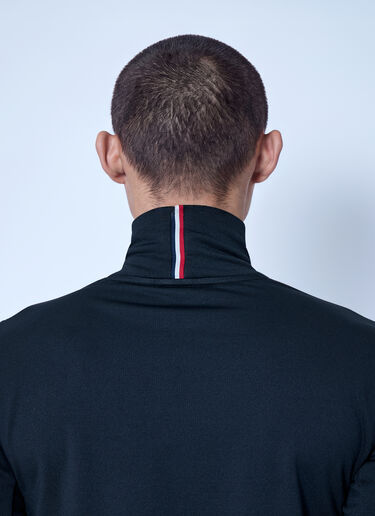 LN-CC® - Moncler Grenoble: Polartec® Polo Neck - Black Moncler Grenoble Polartec® Polo Neck Black mog0165008