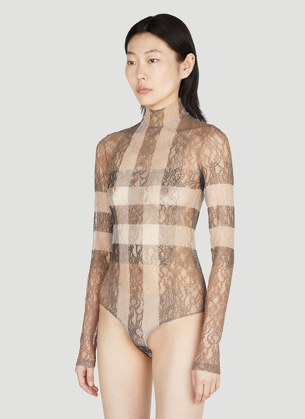 Burberry sheer jumpsuit sale