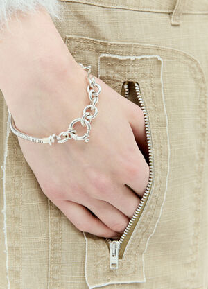 Milko Boyarov Knot Chain Bracelet Silver mkb0355005