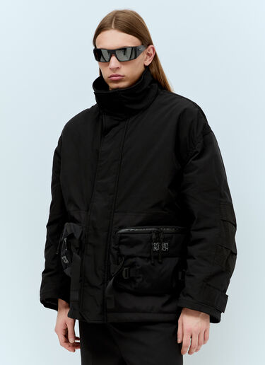 Junya Watanabe Ripstop Jacket Black jwn0154009