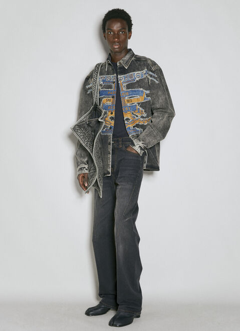 Y/Project Paris' Best Denim Shirt Grey ypr0153001