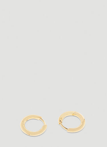 Tom Wood Classic Hoop Earrings Gold tmw0240004