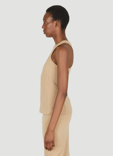Max Mara 파치노 탱크 탑 베이지 max0249015