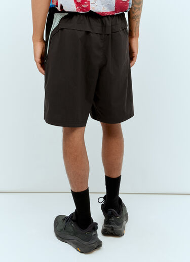 P.A.M. Panelled Flight Shorts Black pam0357009