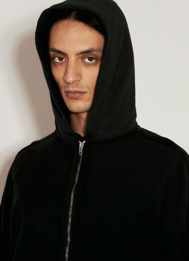 Balenciaga Inside-Out Hooded Sweatshirt Black bal0156005