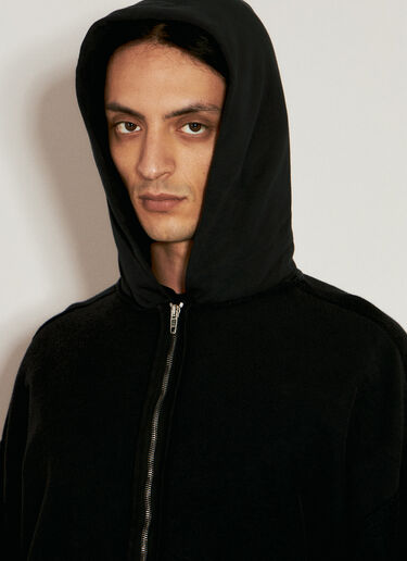 Inside-Out Hooded Sweatshirt Balenciaga Inside-Out Hooded Sweatshirt Black bal0156005