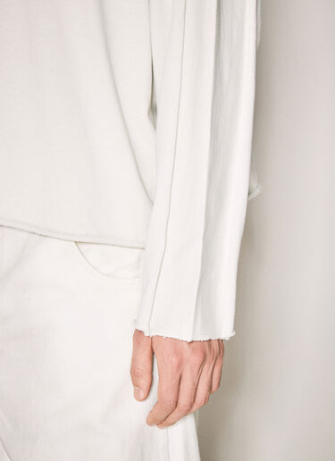 Entire Studios Heavy Long Sleeve T-Shirt Off white ent0358001