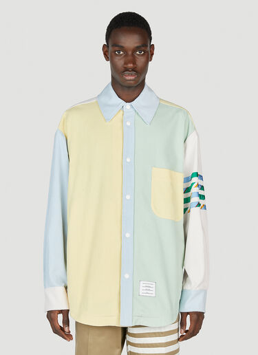 Thom Browne 4 바 셔츠 재킷 그린 thb0151028