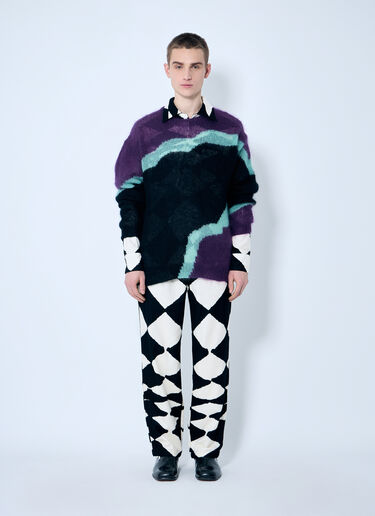 NÒMARYTHM TEXTILE 丝绒法兰绒衬衫  黑色 nma0158006