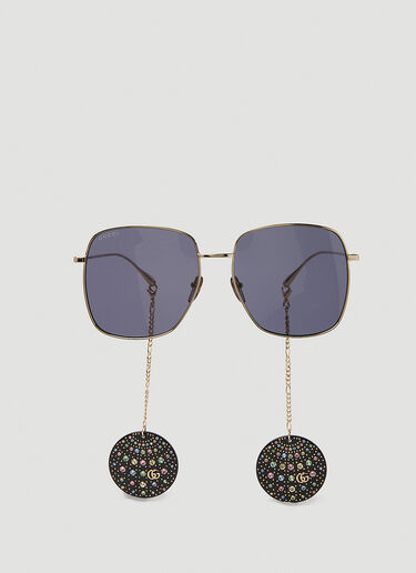 Gucci Disco Ball Charms Sunglasses Black guc0250251