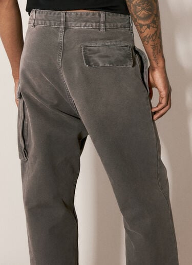 Marni Canvas Cargo Pants Grey mni0155012