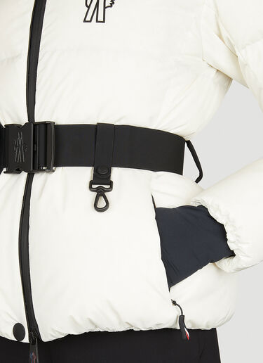 Moncler Grenoble Bouquetin Belted Padded Jacket White mog0253005