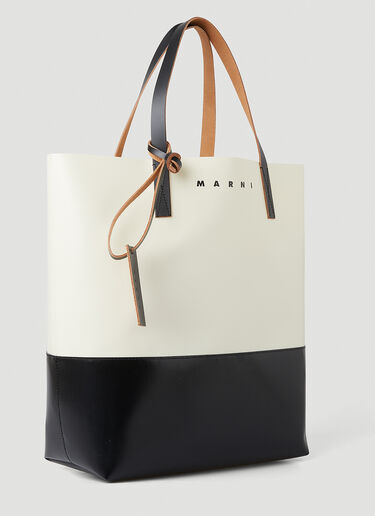 Marni Tribeca Shopping Bag White mni0148018