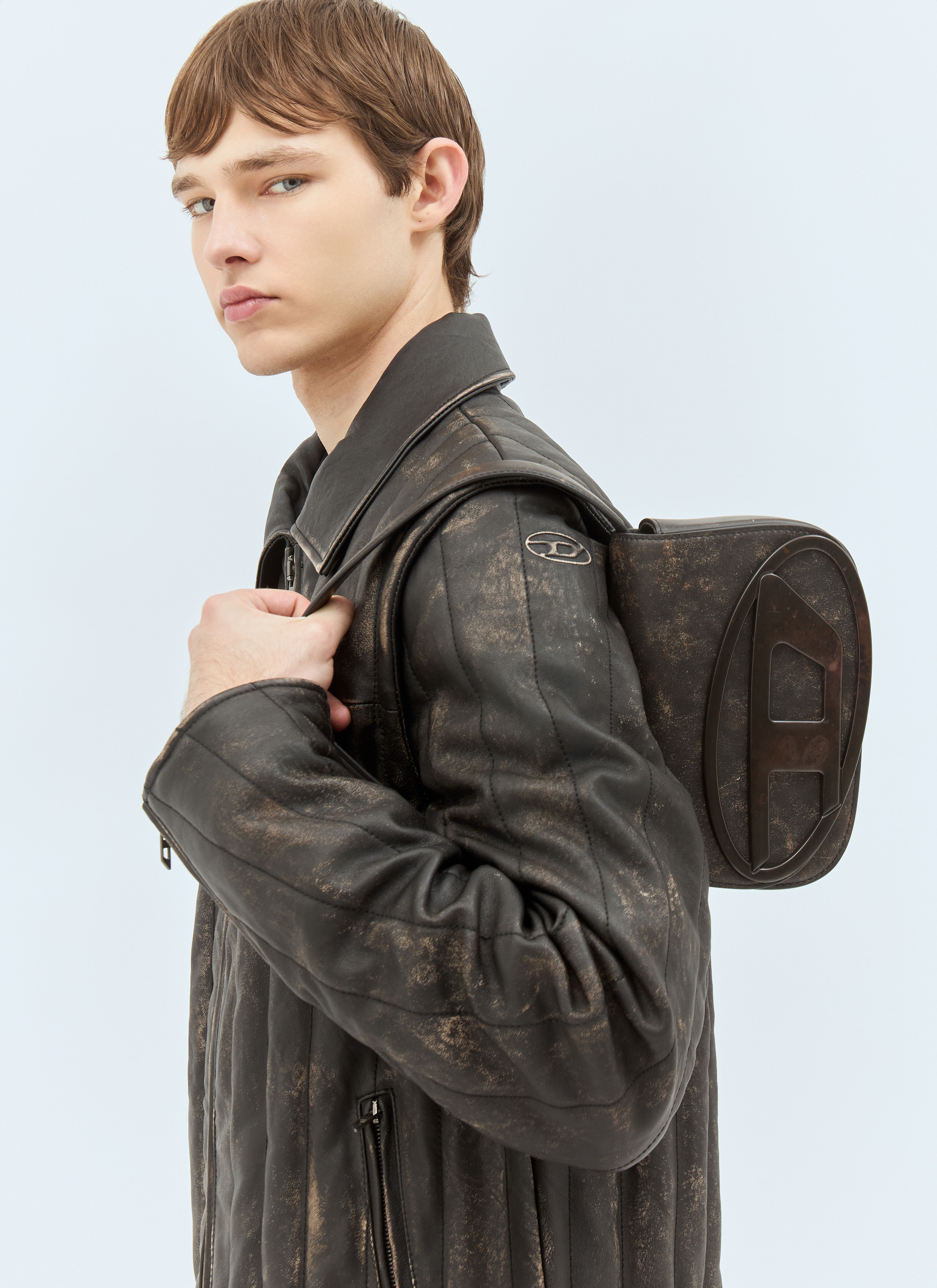 【在庫限り】 Shoulder 1DR Men's' Diesel Bag LN-CC® | Black in トップス