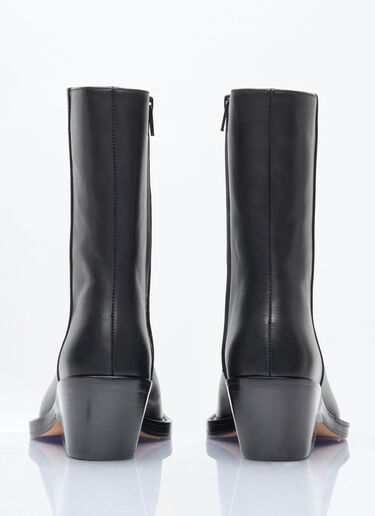 Sportmax Cowboy Boots Black spx0258016