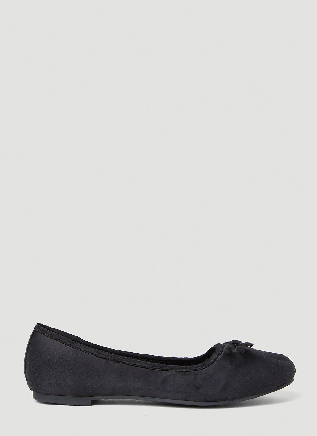 Balenciaga black flats cheap