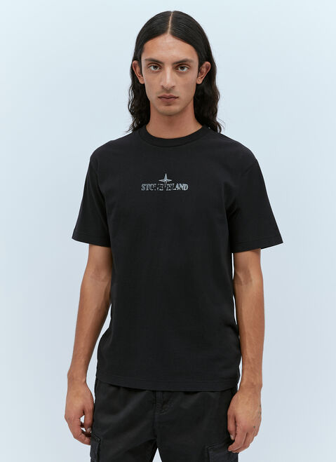 Ann Demeulemeester Logo Print T-Shirt White ann0154009