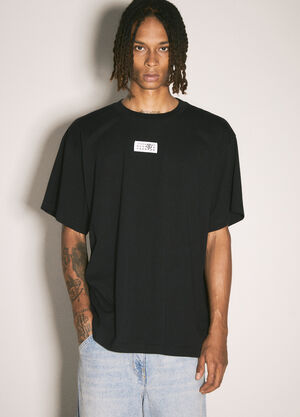 MM6 Maison Margiela Logo Patch T-Shirt White mmm0159003