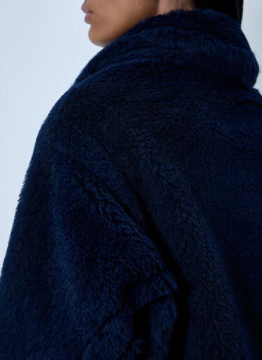 Wool-And-Silk-Blend Coat Max Mara Wool-And-Silk-Blend Coat Navy max0263020