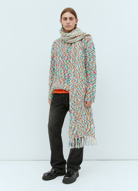 A.P.C. x JWA Jolly Knit Scarf Blue apc0154016