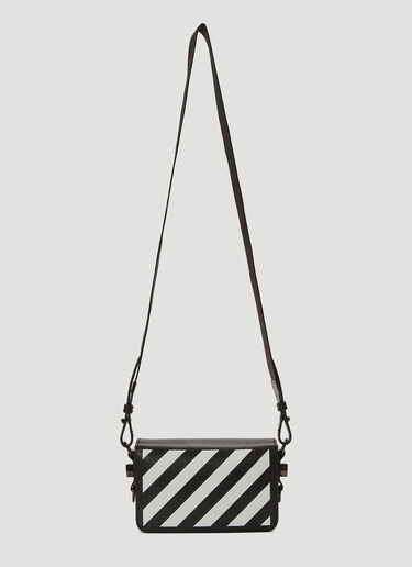 Off-White Striped Shoulder Bag Black ofw0238016