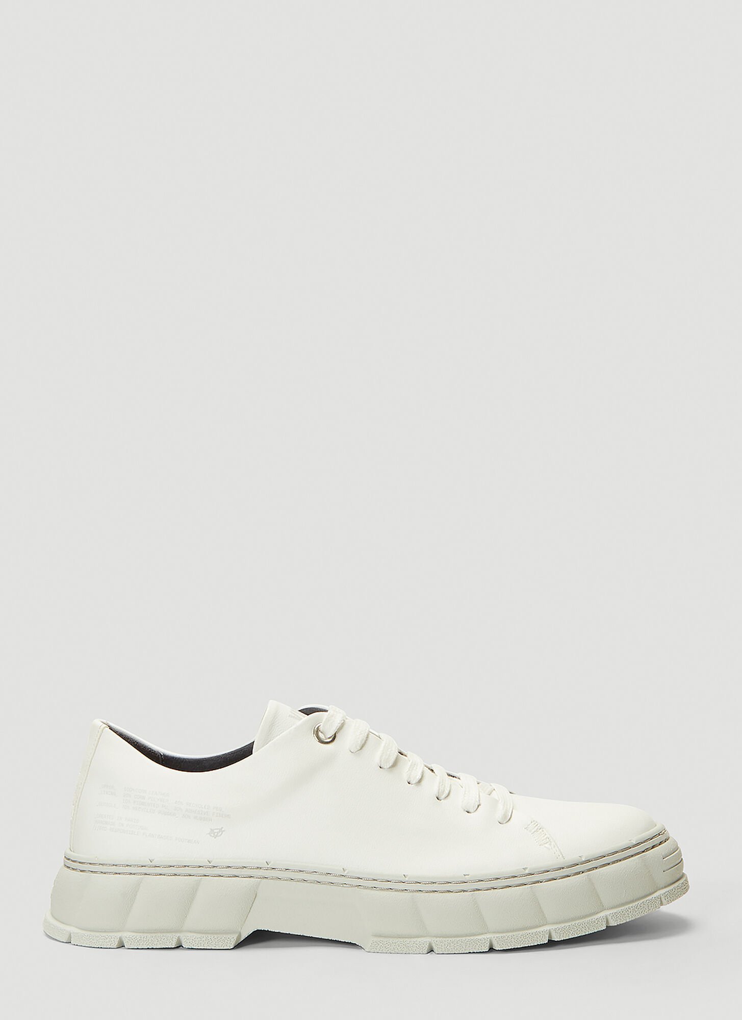 Viron 2005 Faux-leather Sneakers In White