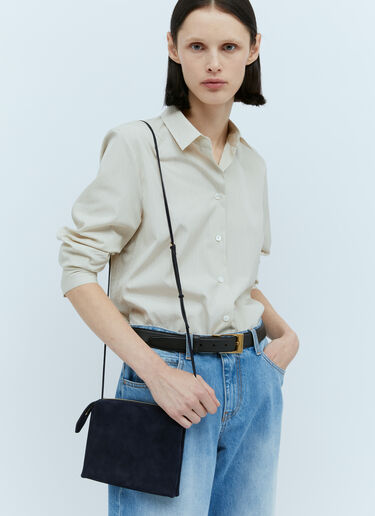 Nu Min ツインショルダーバッグ The Row Nu Min ツインショルダーバッグ ブルー row0253053